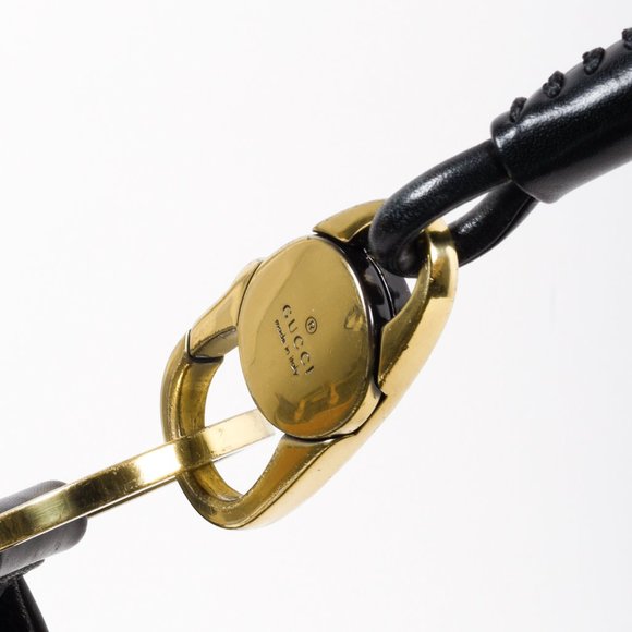 Gucci Black Half-Moon Hobo Shoulder Bag - Picture 8 of 13